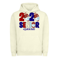 Pigment Pistachio Quarantined Senior 2020 American Football Urban Hoodie - Bettercallsaul