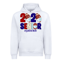 White Quarantined Senior 2020 American Football Urban Hoodie - Bettercallsaul