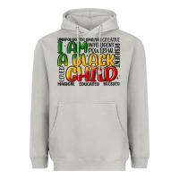 Moon Dust i am a black child Heavyweight Hoodie - MaliasSmallBusiness