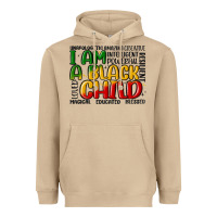 Mushroom i am a black child Heavyweight Hoodie - MaliasSmallBusiness