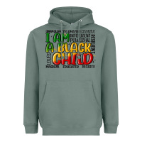 Sage i am a black child Heavyweight Hoodie - MaliasSmallBusiness