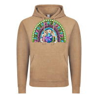 Vintage Coffee easter rainbow Vintage Hoodie - RanaPortraitStore
