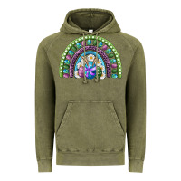 Vintage Olive easter rainbow Vintage Hoodie - RanaPortraitStore