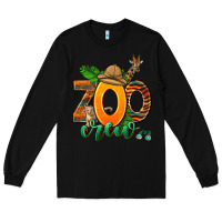 Black zoo crew Long Sleeve Tee - AdoDesignShop