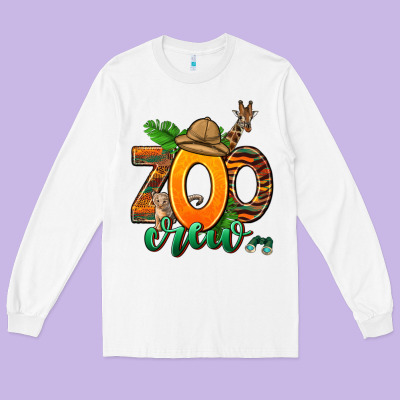 Zoo Crew Long Sleeve Tee Designed By Adodesignshop