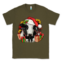 Army Green christmas holstein Classic Tee - JahusDesignShop