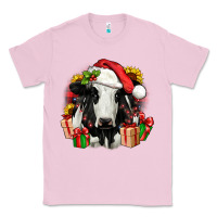 Bubblegum Pink christmas holstein Classic Tee - JahusDesignShop