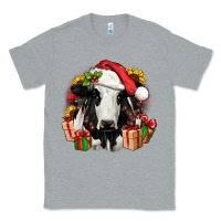Heather Grey christmas holstein Classic Tee - JahusDesignShop