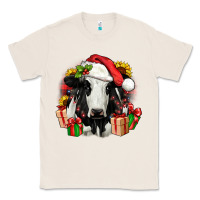 Natural christmas holstein Classic Tee - JahusDesignShop