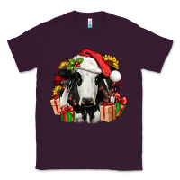 Plum christmas holstein Classic Tee - JahusDesignShop