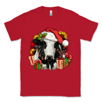 Red christmas holstein Classic Tee - JahusDesignShop