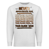 Never Apologize Premium Sweatshirt | Teevron