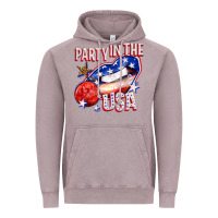 Vintage Zinc party in the usa billie wilder Vintage Hoodie - texasbilliewilder