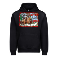 Black christmas is best at the farm Urban Hoodie - RanaPortraitStore