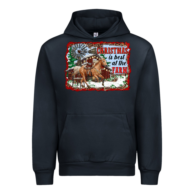 Christmas Is Best At The Farm Urban Hoodie by RanaPortraitStore | Teevron