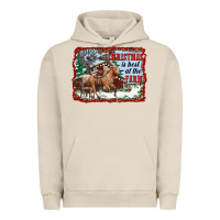 Pigment French Oak christmas is best at the farm Urban Hoodie - RanaPortraitStore