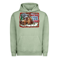 Pigment Oil Green christmas is best at the farm Urban Hoodie - RanaPortraitStore