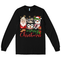 Black merry Christmas coffee Long Sleeve Tee - JahusDesignShop