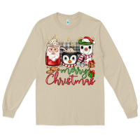 Mushroom merry Christmas coffee Long Sleeve Tee - JahusDesignShop