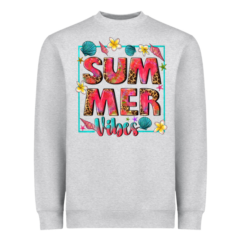 Summer  Vibes Heavyweight Sweatshirt by texasbilliewilder | Teevron