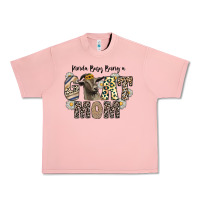 Salmon kinda busy being a goat mom Urban Heavy Tee - CowhideDigitalArt