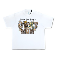 White kinda busy being a goat mom Urban Heavy Tee - CowhideDigitalArt