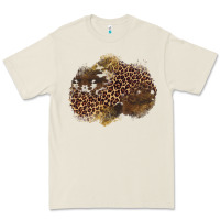 Bone leopard cowhide glitter patches Premium Tee - Artiststas