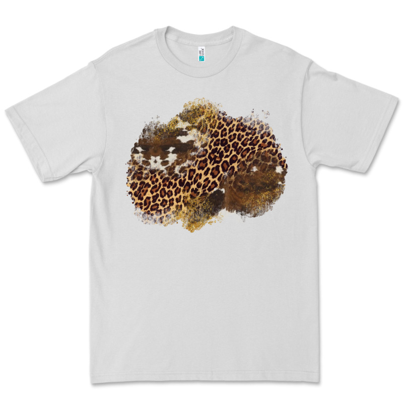 Leopard Cowhide Glitter Patches Premium Tee by Artiststas | Teevron