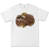 White leopard cowhide glitter patches Premium Tee - Artiststas