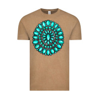 Vintage Coffee gemstone jewelry Vintage Tee - RanaPortraitStore