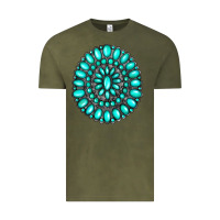 Vintage Olive gemstone jewelry Vintage Tee - RanaPortraitStore