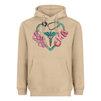 Mushroom cma  heart Heavyweight Hoodie - MaliasSmallBusiness