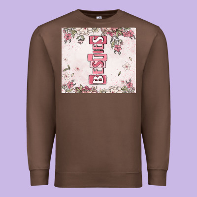Besties Premium Sweatshirt Designed By Maliassmallbusiness