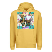 Antique Gold Leopard Love Hair And Mirror With Daisy Seamless Pattern Bbs Premium Hoodie - BundleAndBundleShop