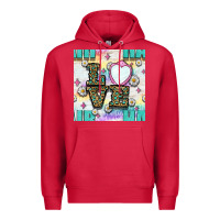 Cardinal Leopard Love Hair And Mirror With Daisy Seamless Pattern Bbs Premium Hoodie - BundleAndBundleShop