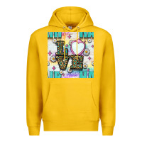 Lemon Leopard Love Hair And Mirror With Daisy Seamless Pattern Bbs Premium Hoodie - BundleAndBundleShop