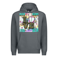 Rock Leopard Love Hair And Mirror With Daisy Seamless Pattern Bbs Premium Hoodie - BundleAndBundleShop