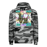 Slate Camo Leopard Love Hair And Mirror With Daisy Seamless Pattern Bbs Premium Hoodie - BundleAndBundleShop