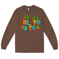 Chestnut puerto rico Long Sleeve Tee - AdoDesignShop