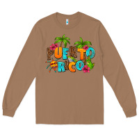 Toasted Coconut puerto rico Long Sleeve Tee - AdoDesignShop