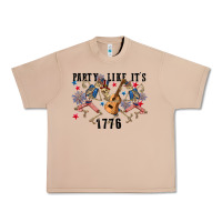 Burro Party like its 1776 4th of july Urban Heavy Tee - CowGirlArtShop