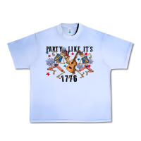Grape Ice Party like its 1776 4th of july Urban Heavy Tee - CowGirlArtShop