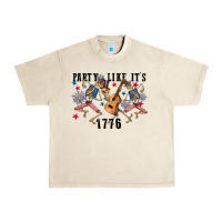 Sandshell Party like its 1776 4th of july Urban Heavy Tee - CowGirlArtShop
