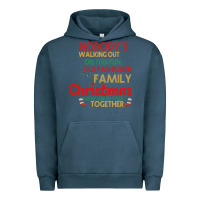 Pigment Midnight Navy Nobody's Walking Out Old Fashioned Family Urban Hoodie - Bettercallsaul