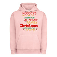 Pigment Salmon Nobody's Walking Out Old Fashioned Family Urban Hoodie - Bettercallsaul