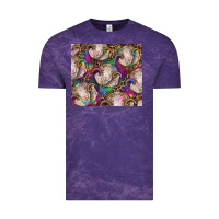 Merino Ram Tie Dye Tumbler Vintage Tee | Teevron