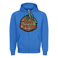 True Royal Merry Christmas Zipper Hoodie - JahusDesignShop