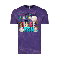 Cloud Purple i will always be your biggest fan volleyball Vintage Tee - Zillion Design Studio