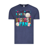 Vintage Denim i will always be your biggest fan volleyball Vintage Tee - Zillion Design Studio