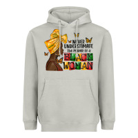 Moon Dust never understimate the power of a black woman Heavyweight Hoodie - MaliasSmallBusiness